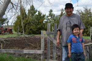 7.05.16 Walmart Announcement - NPRA-Grow-Gardens-Wanblee-Donovan n Jaren Jr-1 2016