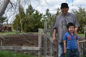 7.05.16 Walmart Announcement - NPRA-Grow-Gardens-Wanblee-Donovan n Jaren Jr-1 2016