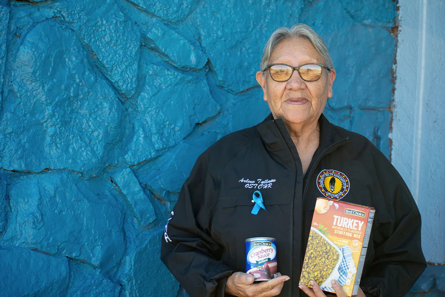 Grateful Oglala Elder Shares the Holiday Spirit 