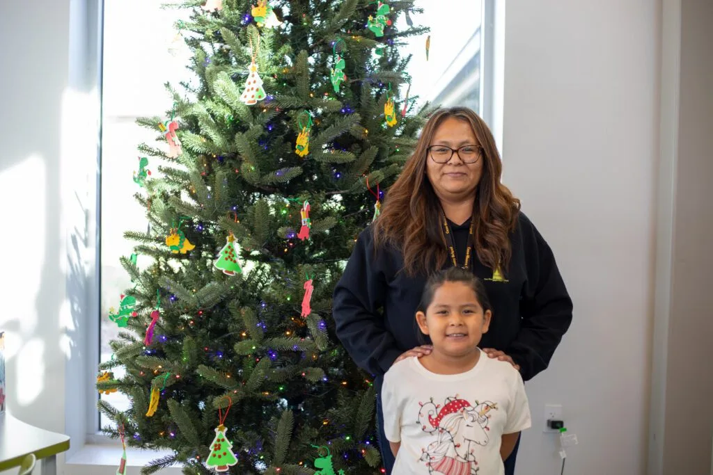 Holiday stockings offer familiar warmth in an unfamiliar place