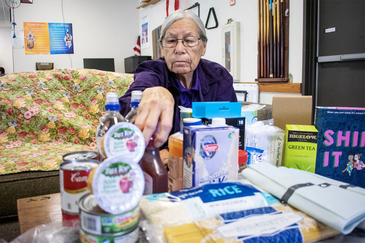 Elders Prepare for Winter