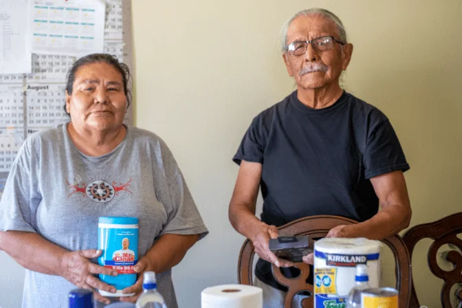 Summer Help for a Native Family with Financial Concerns