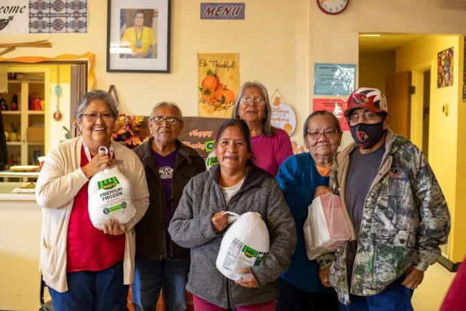 A Warm Thanksgiving for Elders in Pinon, Arizona